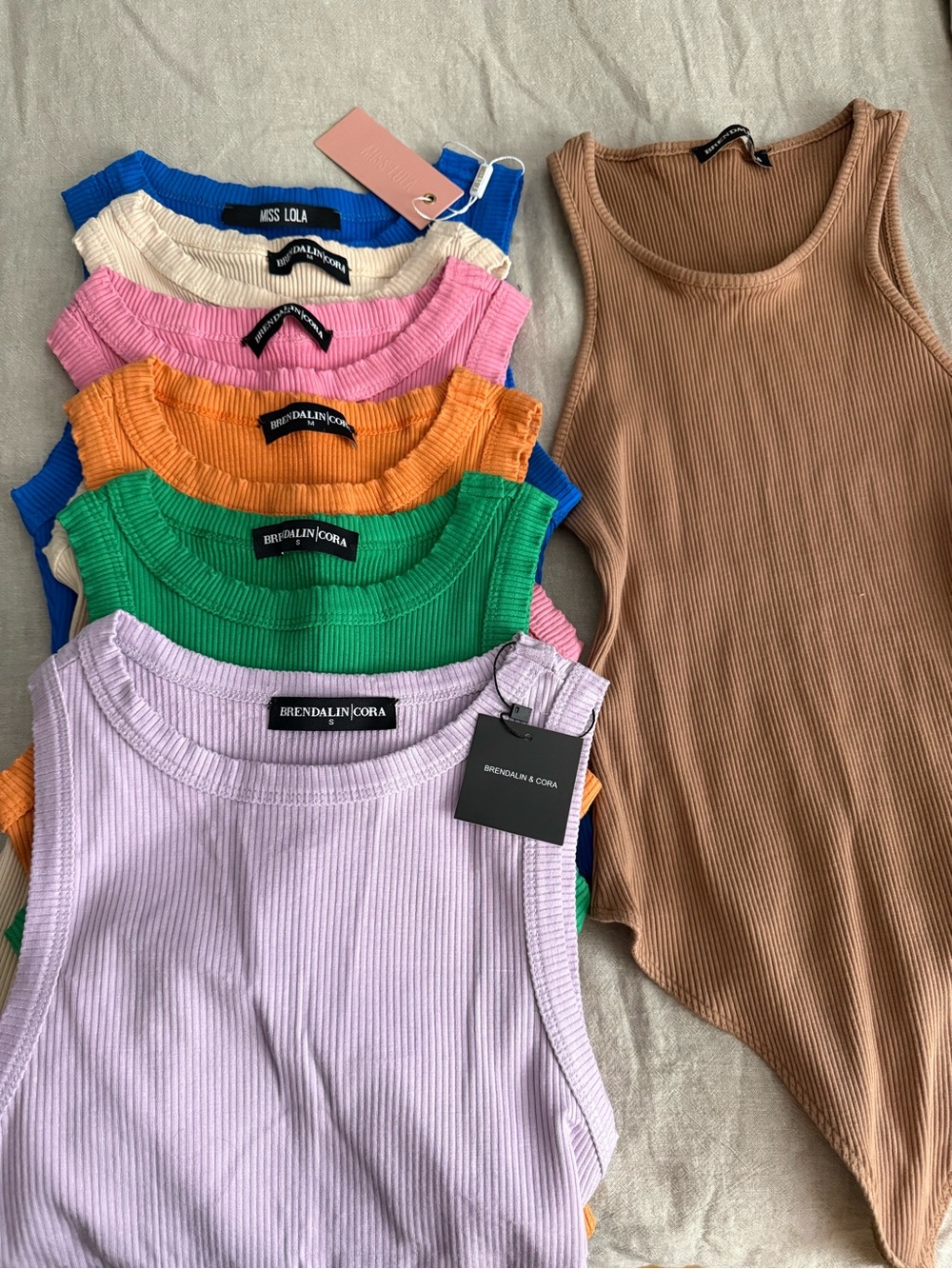 Women's Ribbed Bodysuit Bundle